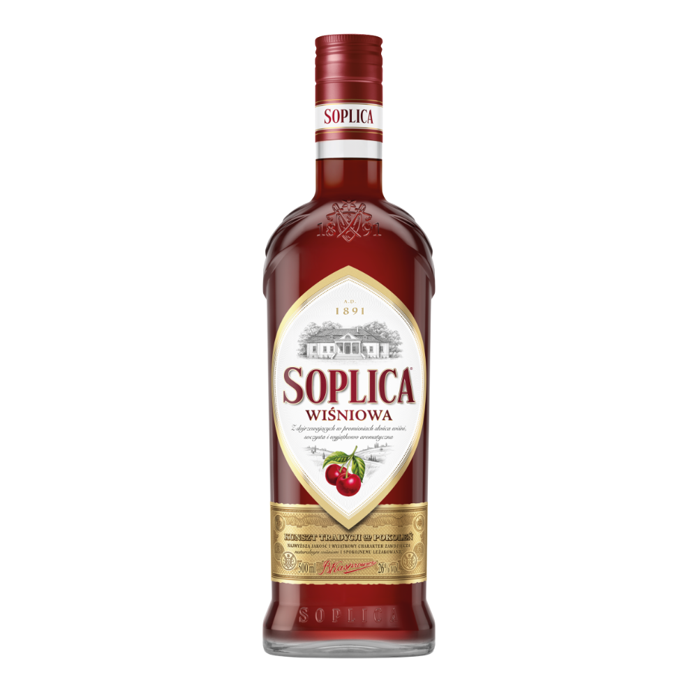 Likier Soplica Wiśniowa 26% 500 ml