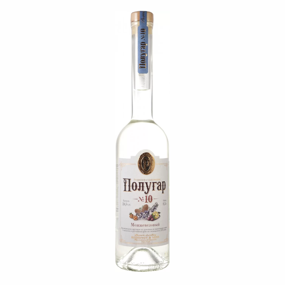 Wódka Polugar Nr.10 Jałowiec 38,5% 500 ml