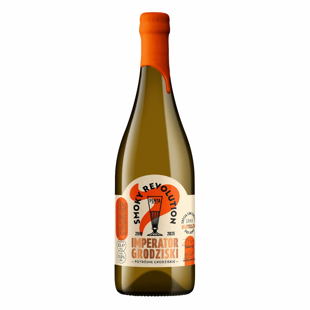 Piwo Pinta Imperator Grodziski - Potrójnie Grodziskie 11% 750 ml