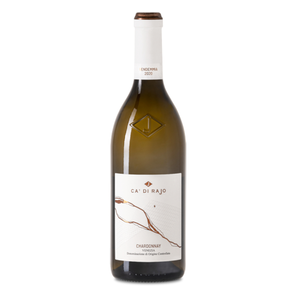 Wino Ca di rajo Chardonnay DOC venezia 13% białe wytrawne 750 ml
