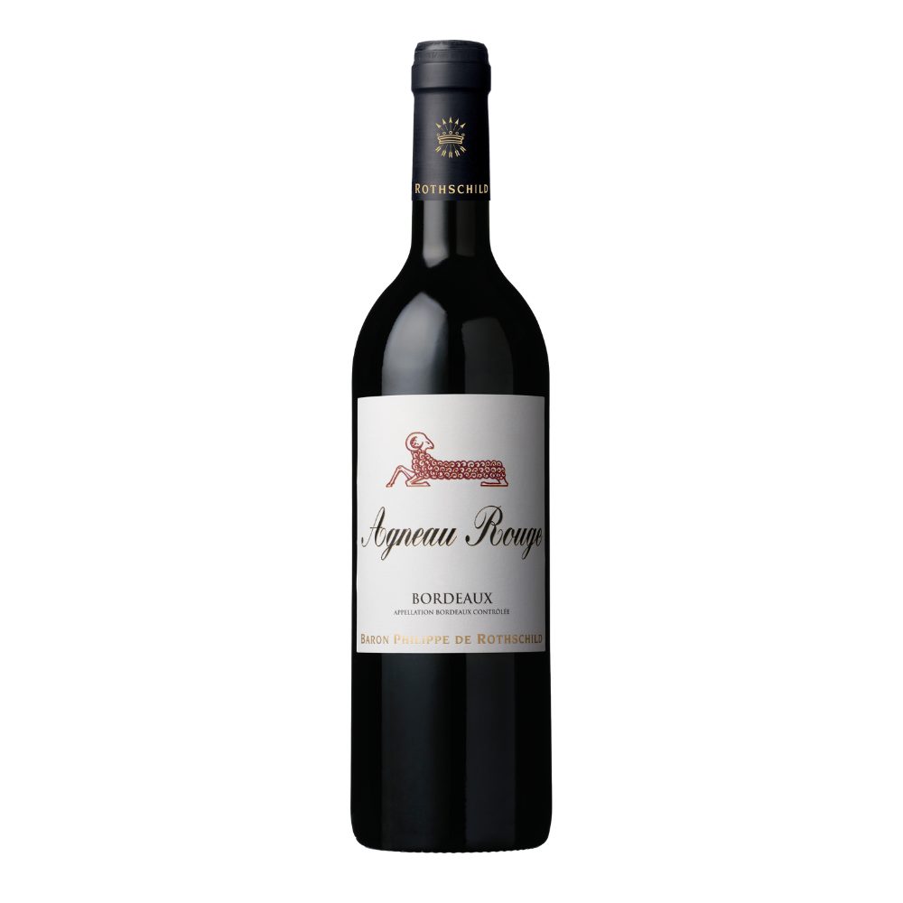 Wino Agneau Rouge 13,5% czerwone wytrawne 750 ml