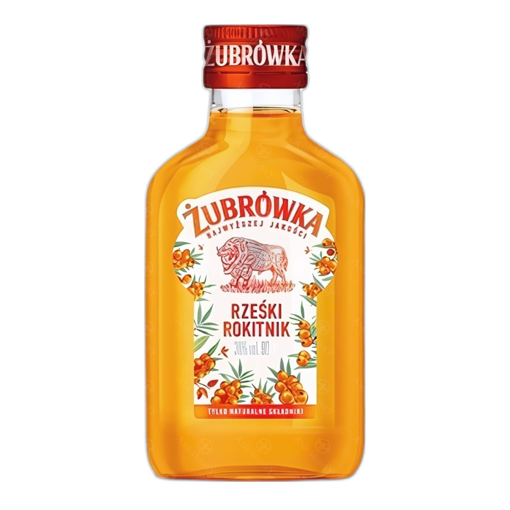 Wódka Żubrówka Rześki Rokitnik 30% 90 ml
