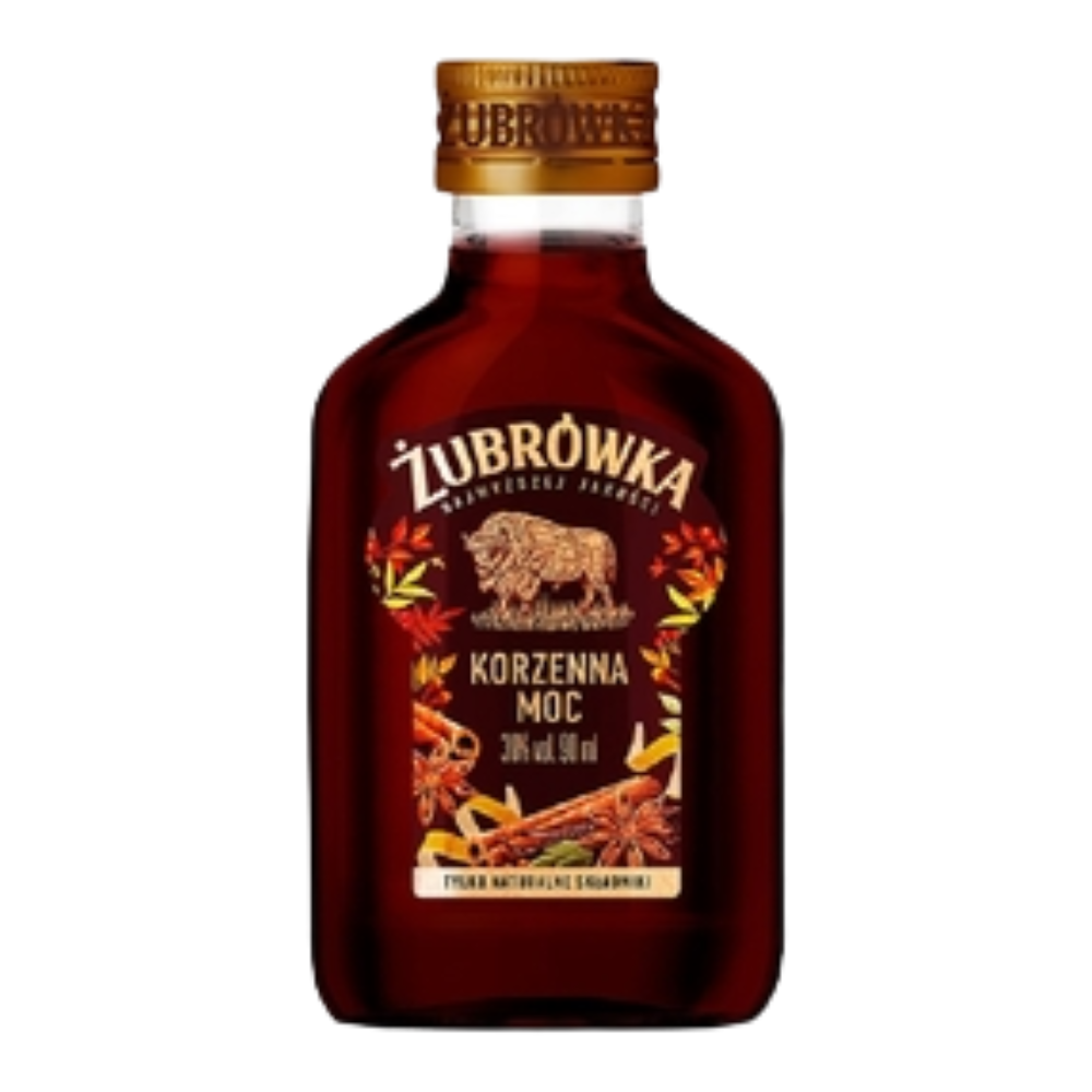 Wódka Żubrówka Korzenna Moc 30% 90 ml