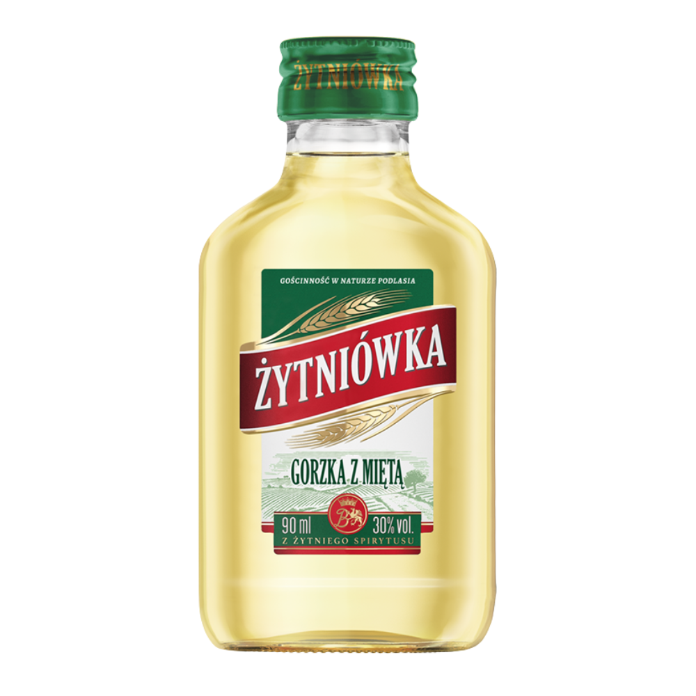 Wódka Żytniówka Gorzka z Miętą 30% 90 ml