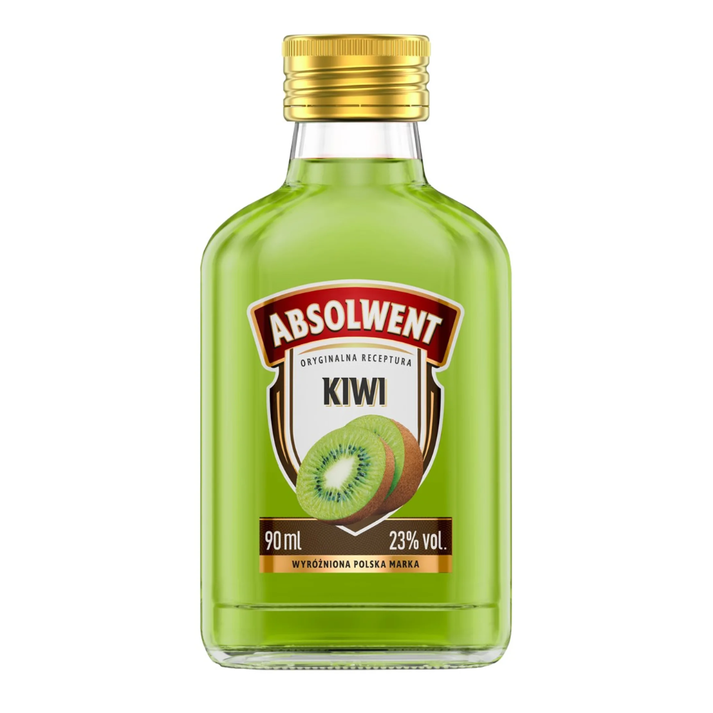 Likier Absolwent Kiwi 23% 90 ml
