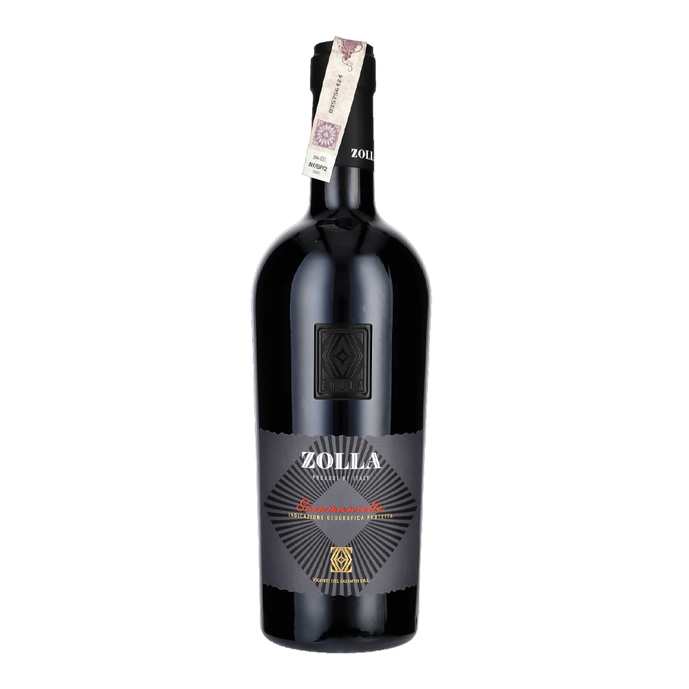 Wino Zolla Susumaniello Igp 2022 14% czerwone wytrawne 750 ml