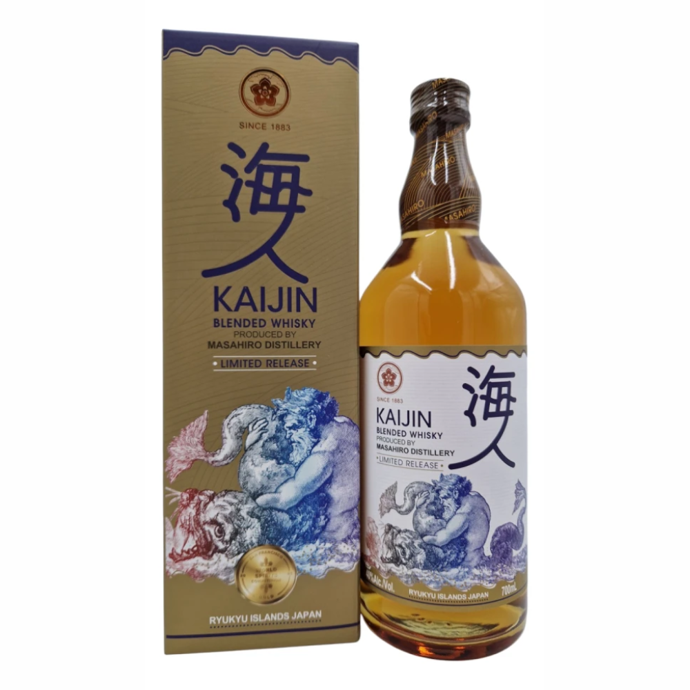 Whisky Kaijin Blended 40% 700 ml kartonik