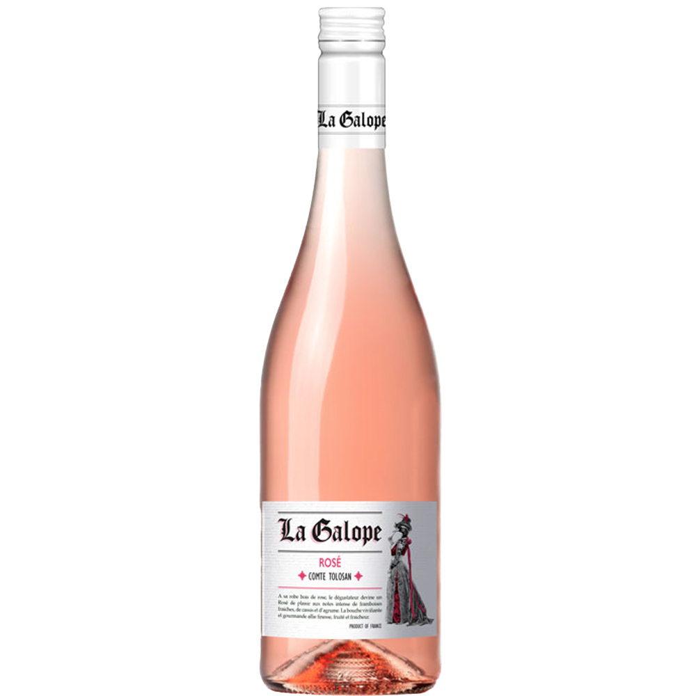 Wino La Galope Rose 2023 11,5% różowe półsłodkie 750 ml