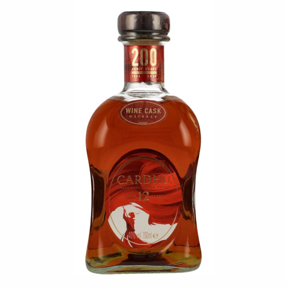 Whisky Cardhu 12YO Wine Cask 200th Anniversary 40% 700 ml