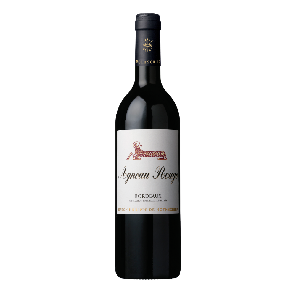 Wino Agneau Rouge Bordeaux 13,5% czerwone wytrawne 750 ml