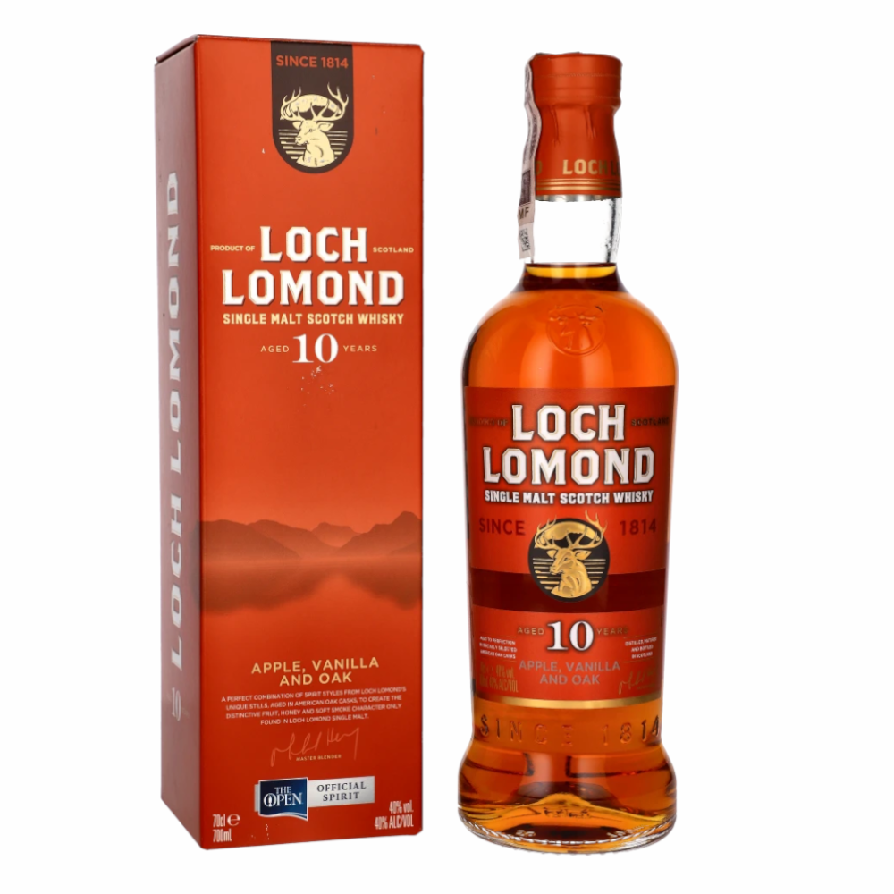 Whisky Loch Lomond 10 YO Apple & Vanilla 40% 700 ml kartonik