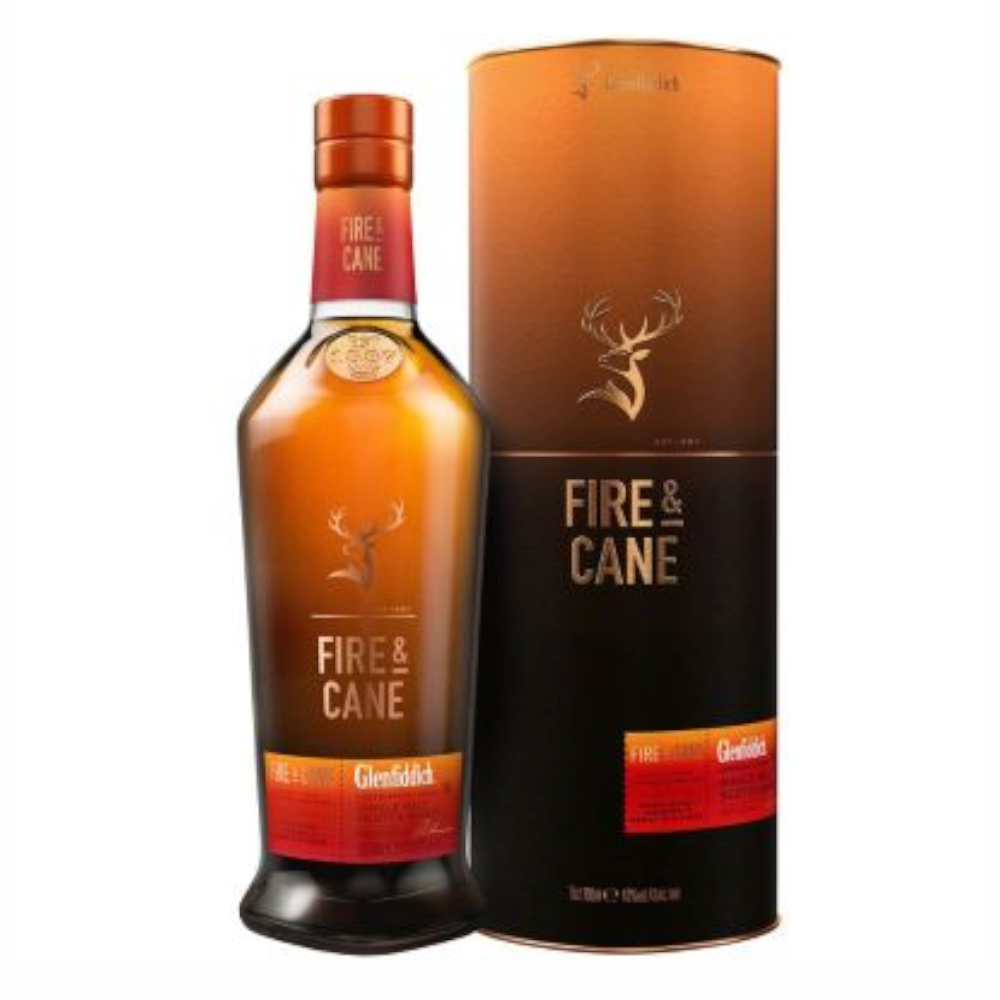Whisky Glenfiddich Fire&Cane 43% 700 ml tuba