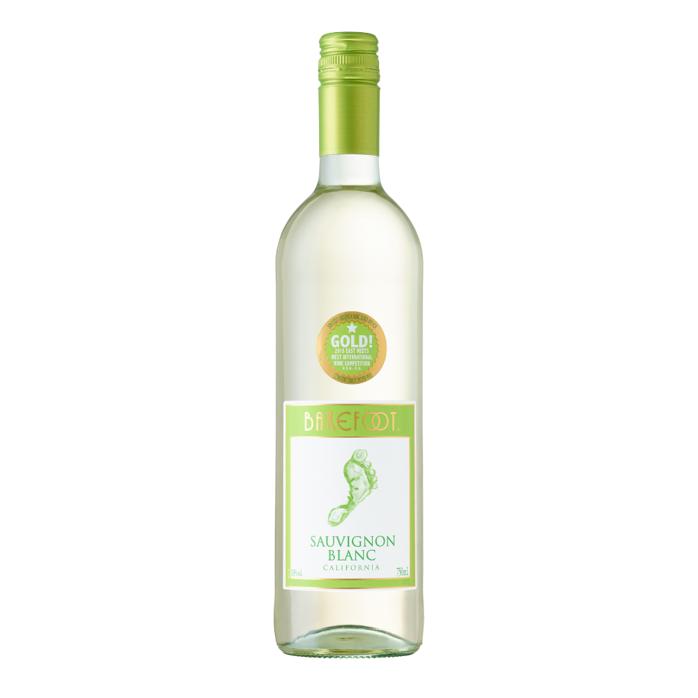Wino Barefoot Sauvignon Blanc 13% białe półwytrawne 750 ml