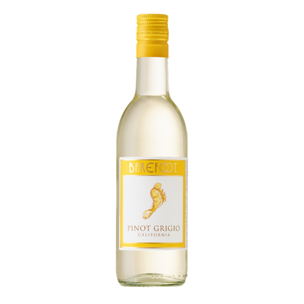 Wino Barefoot Pinot Grigio 13% białe półwytrawne 187 ml