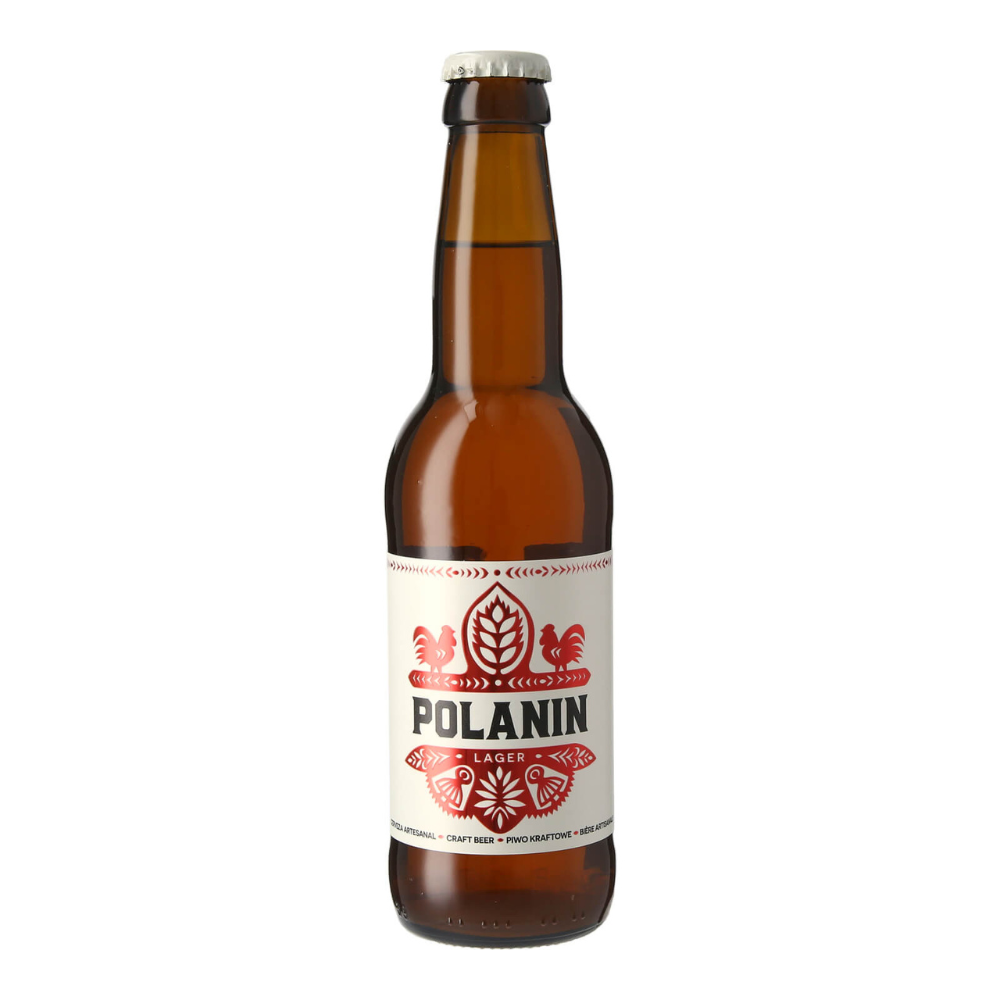 Piwo Browar Polanin Lager 4,9% 330 ml