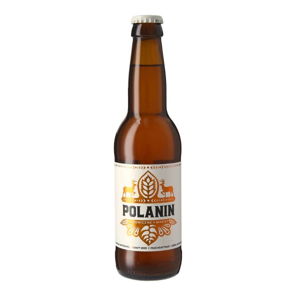 Piwo Browar Polanin Pszeniczne Wheat 4,7% 330 ml