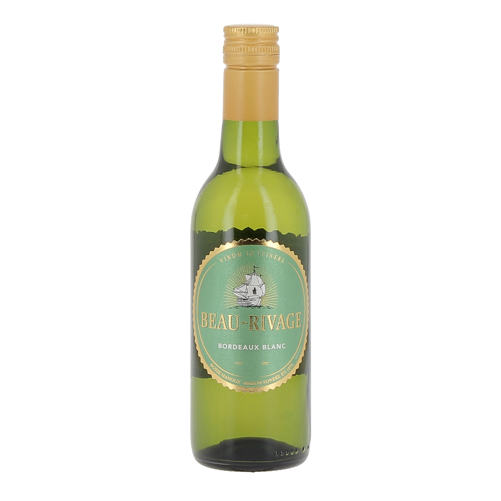 Wino Borie Manoux Beau Rivage Blanc 12% białe wytrawne 250ml