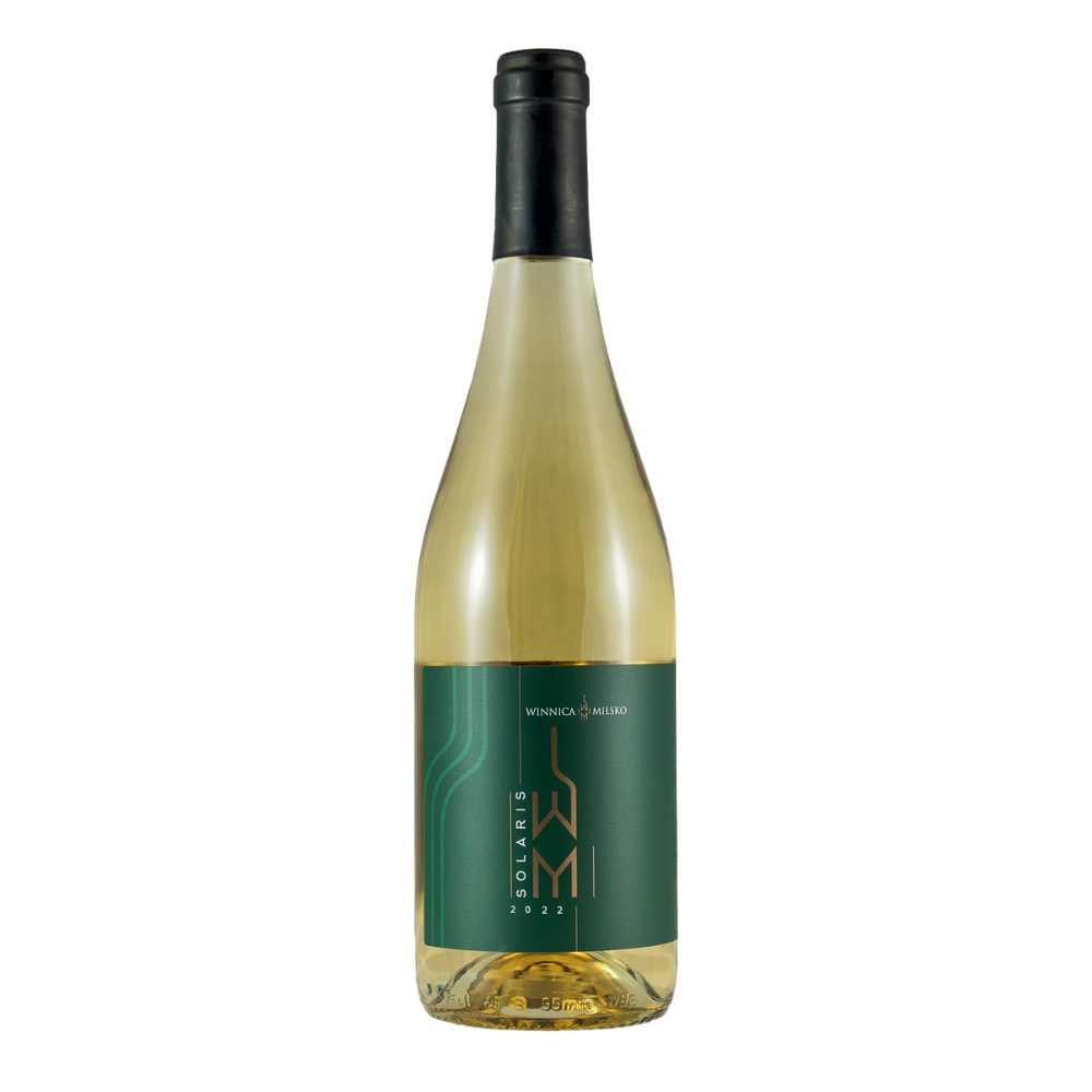 Wino Winnica Milsko Solaris 12,5% białe wytrawne 750 ml