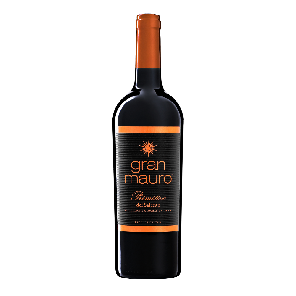 Wino Wino Gran Mauro Primitivo I.G.T. 14,5% czerwone wytrawne 750 ml