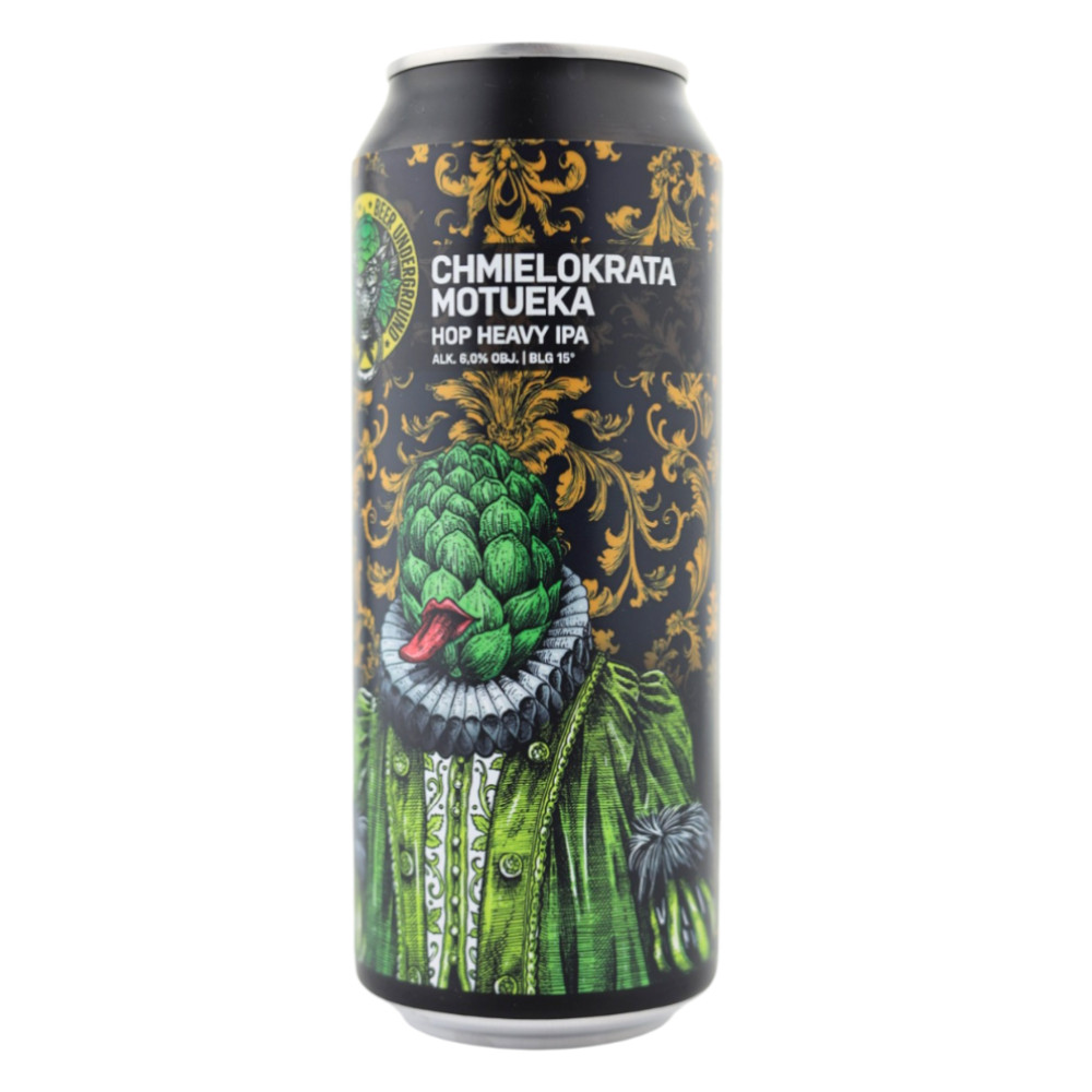 Piwne Podziemie Chmielokrata Motueka - Hop Heavy IPA 6% 500 ml Puszka