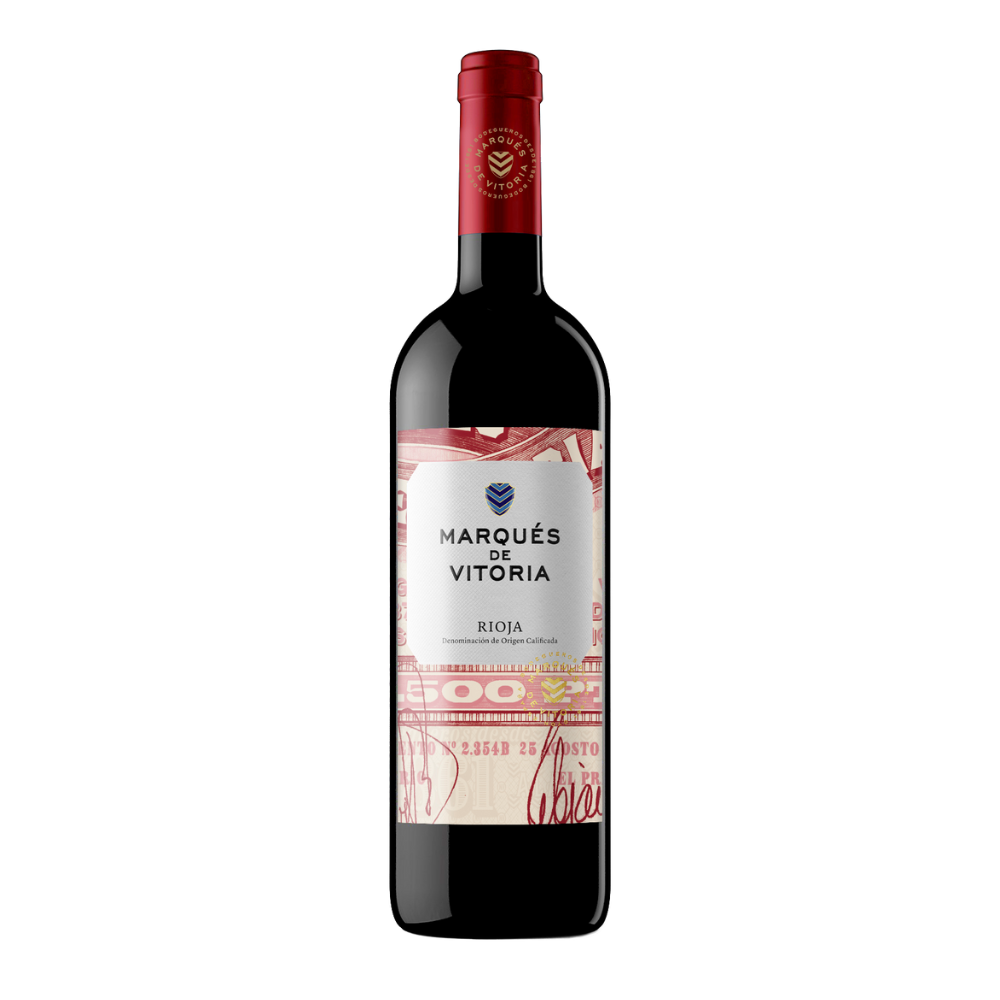 Wino Marques De Vitoria Rioja 13,5% czerwone wytrawne 750 ml
