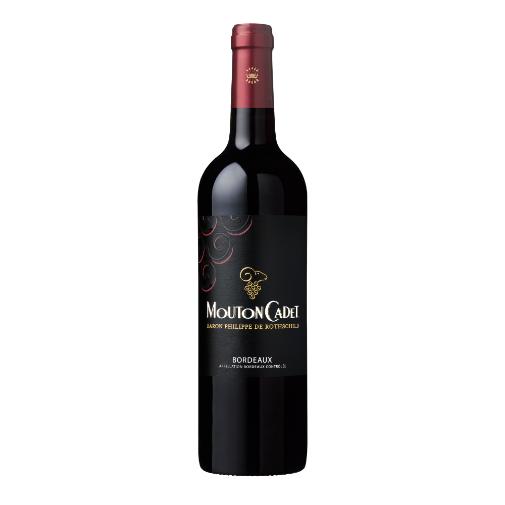 Wino Baron PDR Mouton Cadet Rouge 12,5% czerwone wytrawne 750 ml