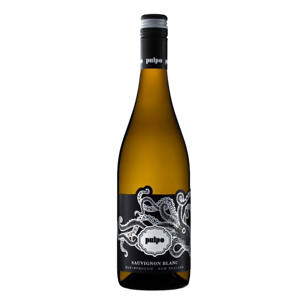 Wino Pulpo Sauvignon Blanc New Zealand 12,5% białe wytrawne 750 ml