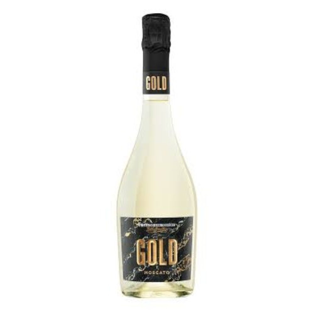 Wino Musujące Gold Moscato Sparkling 7% białe półsłodkie 750 ml