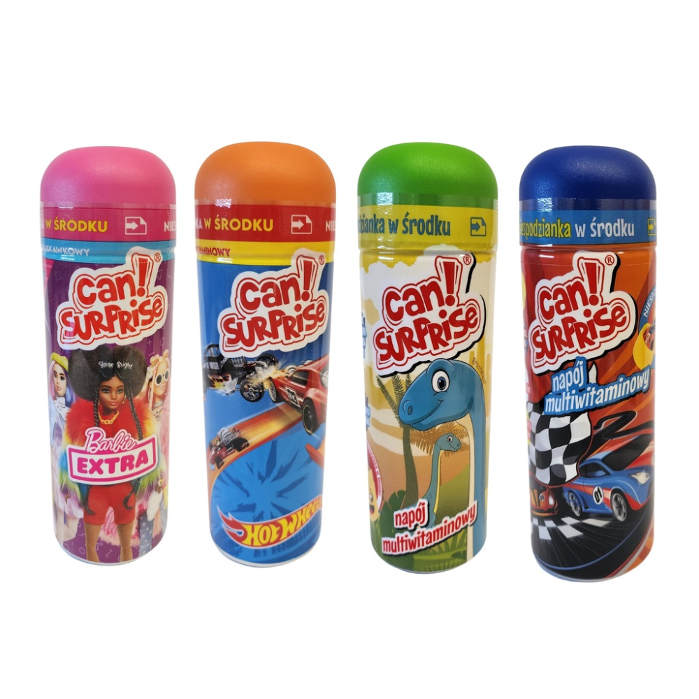 Napój Niegazowany Can Surprise  Mix 4 Smaków 250 ml x 12