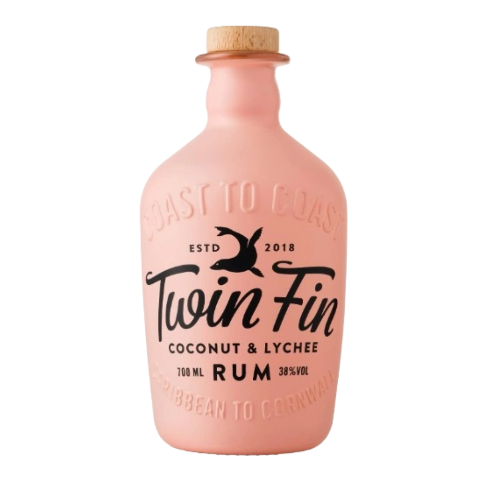 Rum Twin Fin Coconut & Lychee 38% 700 ml