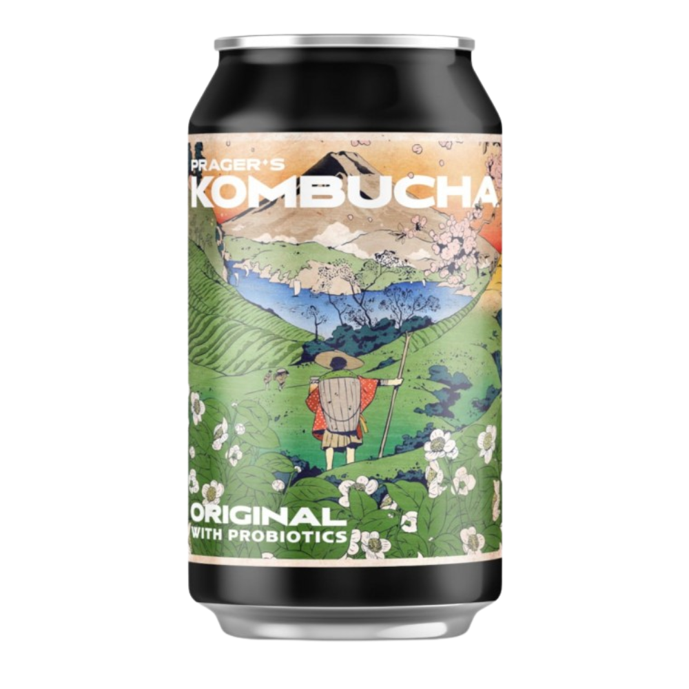 Napój Prager's Kombucha Original 330 ml puszka