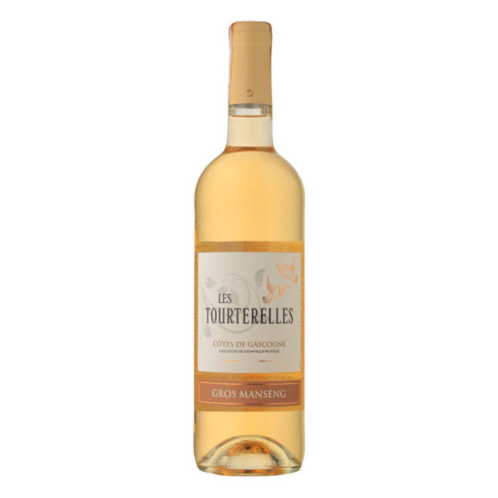 Wino Les Tourterelles Gros Manseng Igp Cotes De Gascogne 11% białe słodkie 750 ml