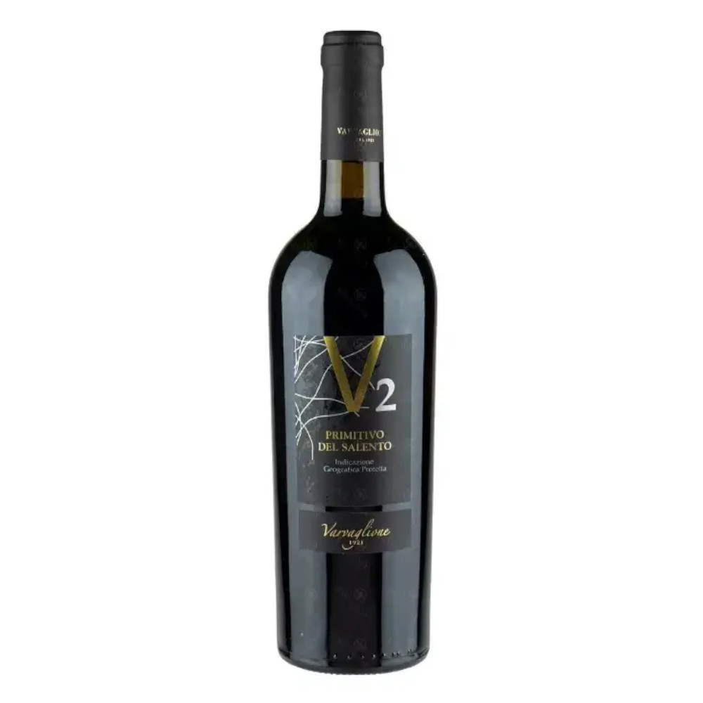 Wino Varvaglione V2 Primitivo Del Salento 12,5% czerwone wytrawne 750 ml