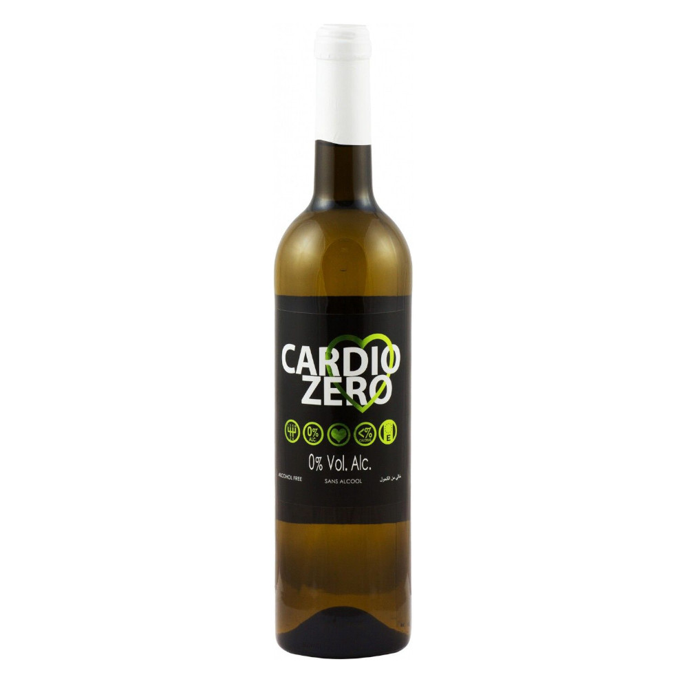 Wino Cardio Zero 0% białe wytrawne 750 ml