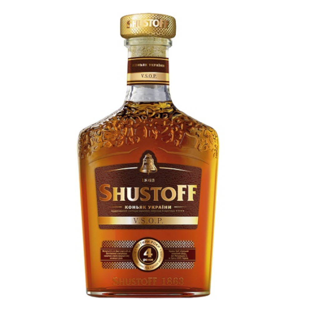 Brandy Shustoff 4* 40% 500 ml