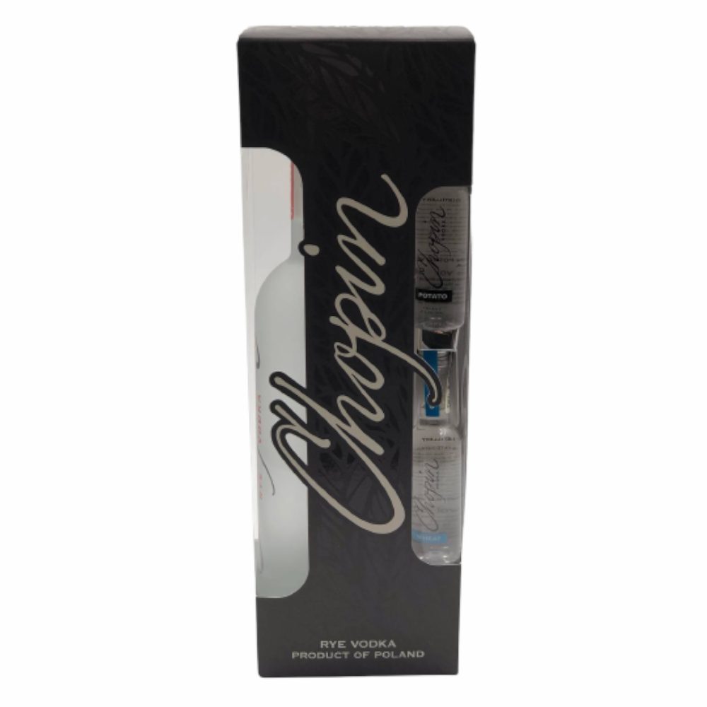 Wódka Chopin Rye + 2 miniaturki 40% 700 ml