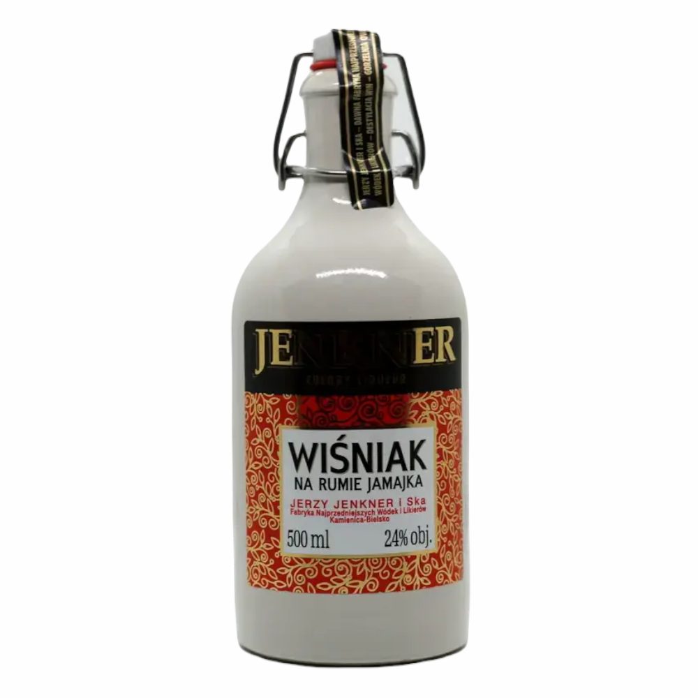 Nalewka Jenkner Wiśniak na Rumie 24% 500 ml