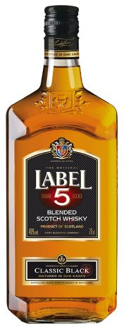 Whisky Label 5 40% 1500 ml