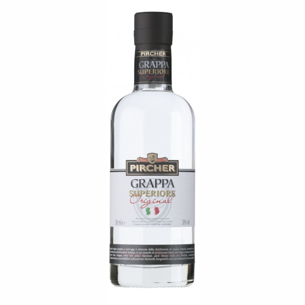 Grappa Pircher Superiore Original 38% 500 ml