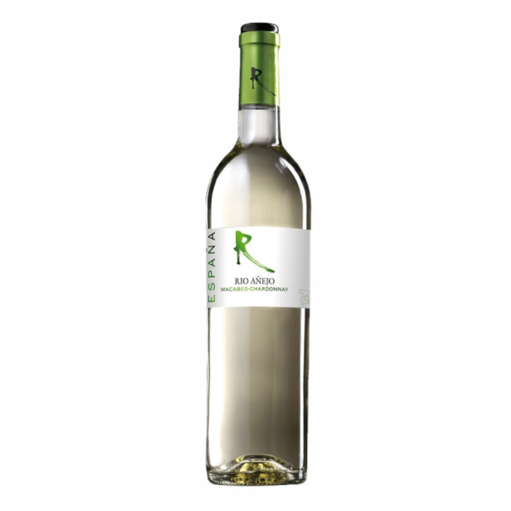 Wino Rio Anejo Macabeo Chardonnay 10,5% białe wytrawne 750 ml