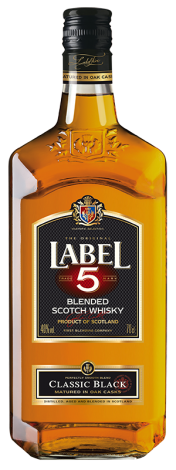 Whisky Label 5 40% 1750 ml