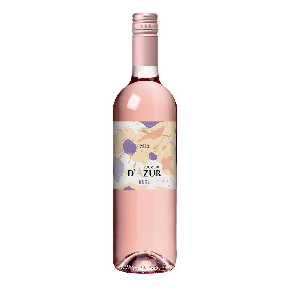 Wino Poussière d'Azur Cissault Rose różowe wytrawne 750 ml