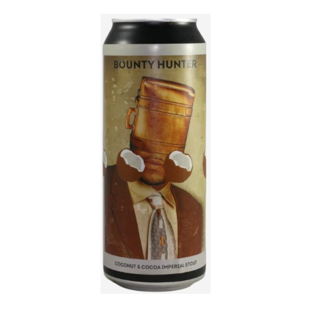 Piwo Browar Moczybroda Bounty Hunter Coconut & Cocoa Imperial Stout 10.9% 500 ml puszka
