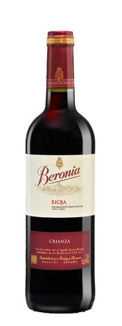 Wino Beronia Crianza Rioja 13,5% czerwone wytrawne 750 ml