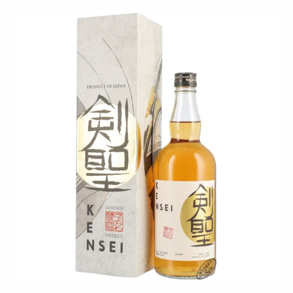 Whisky Kensei Japanese Blended  40% 700 ml kartonik