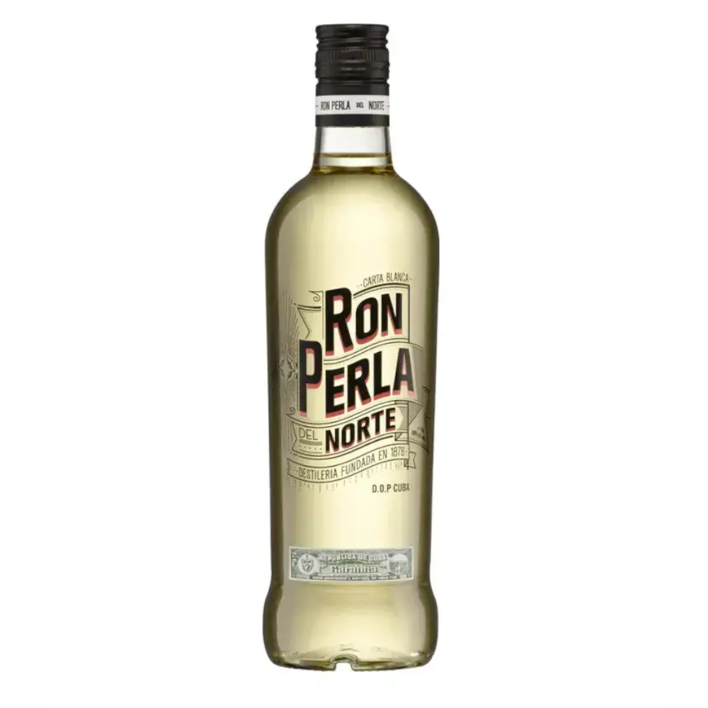Rum Ron Perla del Norte Carta Blanca 40% 700 ml