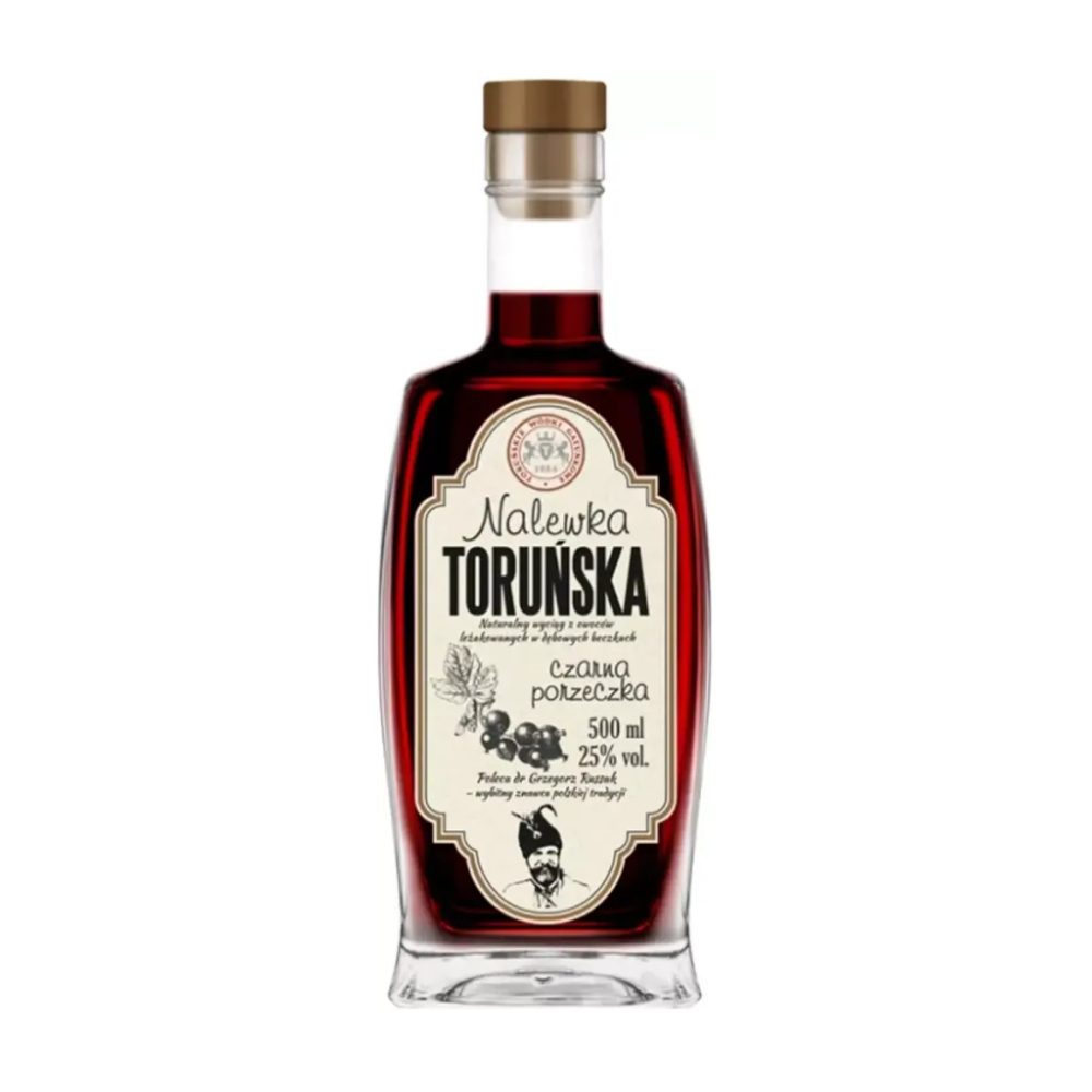 Nalewka Toruńska Czarna Porzeczka  25% 500 ml