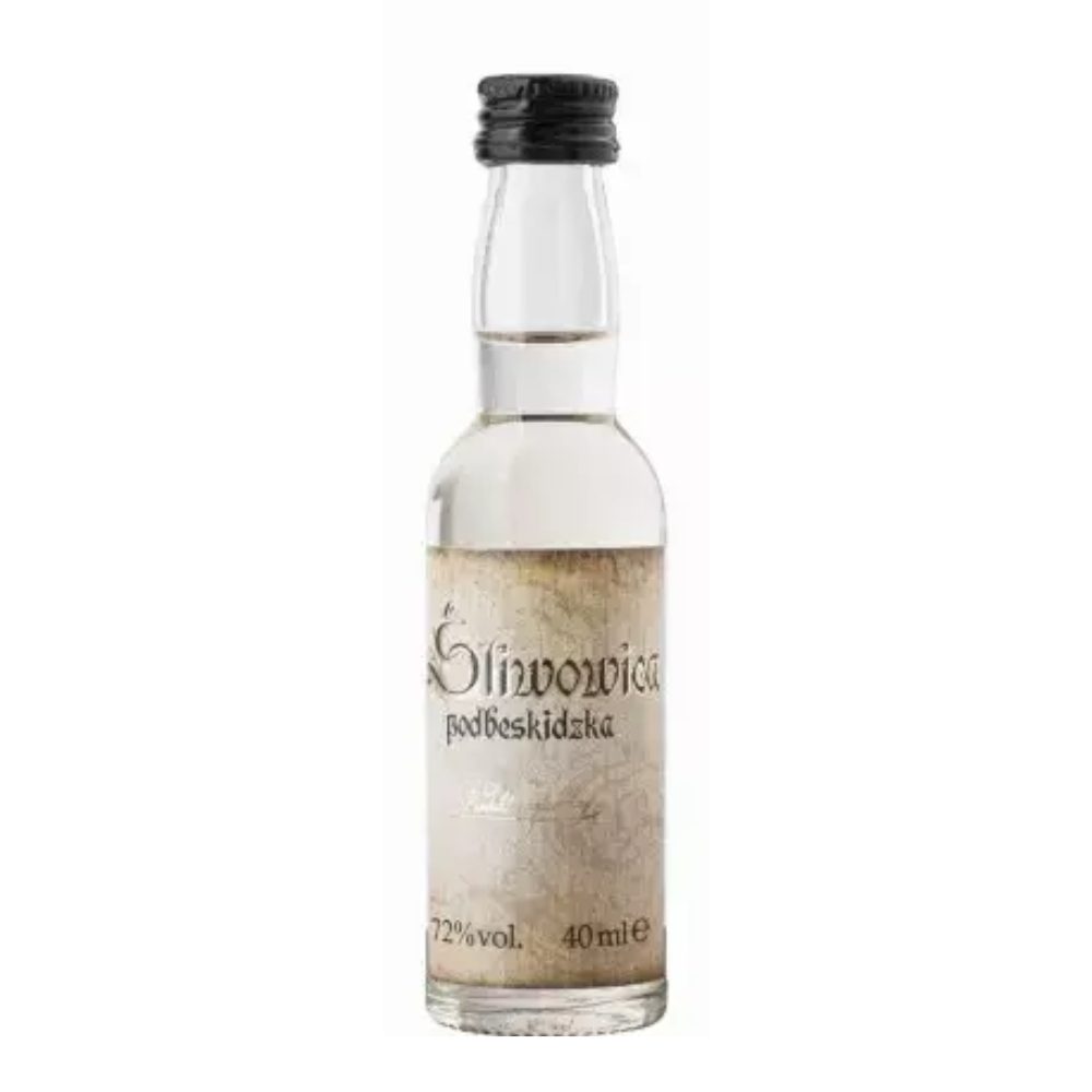 Wódka Śliwowica Podbeskidzka 72% 40 ml