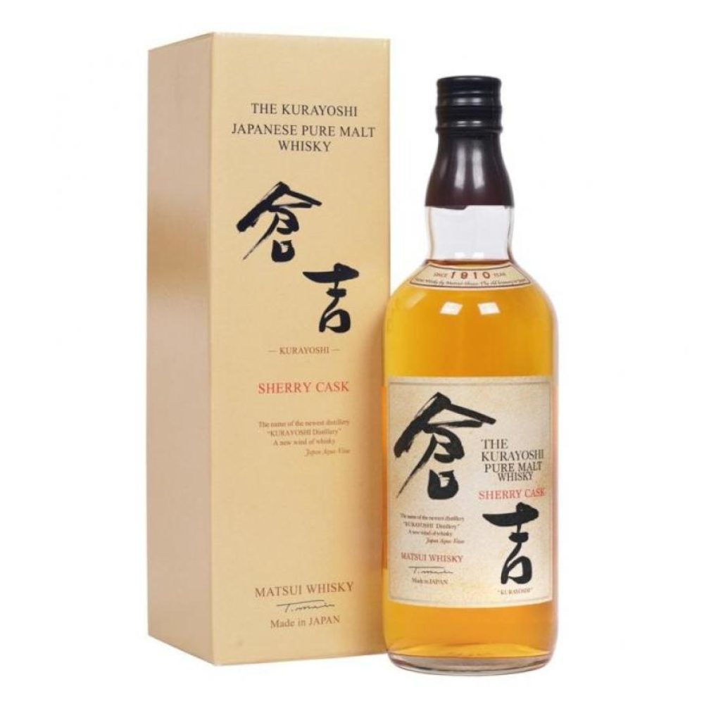 Whisky Kurayoshi Pure Malt Sherry 43% 700 ml kartonik