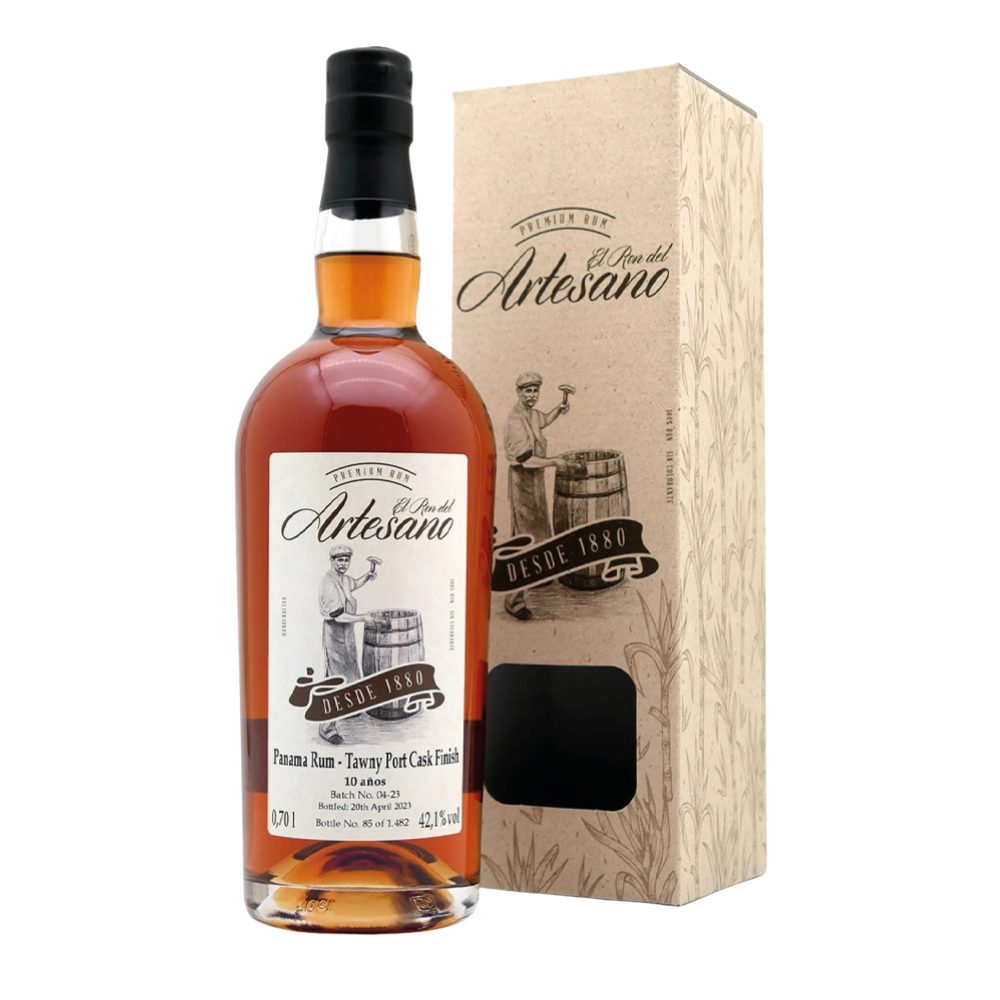 Rum El Ron Del Artesano 10 Anos Tawny Port Cask Finish 42,1% 700 ml